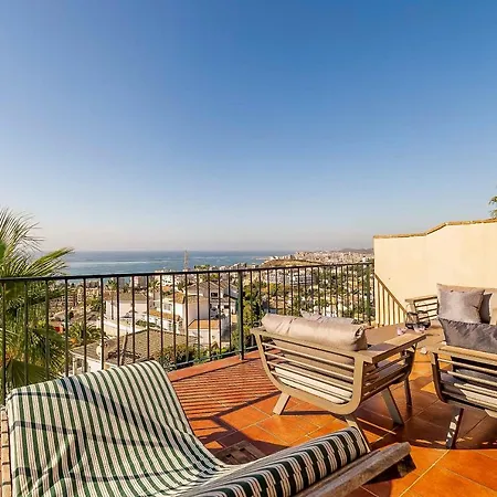 Дом отдыха 77-townhouse With Stunning Views In Fuengirola!